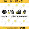 The evolution of money ETH crypto svgpng Digital Files 382