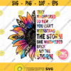 They whispered to her you cant withstand the storm back I am the storm PNG Sublimation Design Instant Download Design 101