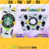 Thick Thighs Spooky Vibes Starbucks Cup svg Full Wrap Spooky Vibes svg For Cute Skull Halloween Starbucks Cold Cup svg files cricut svg Design 435