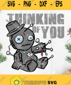 Thinking Of You Funny Halloween Voodoo Doll Svg Voodoo Doll Halloween Costume Svg Funny Voodoo Svg