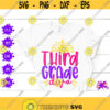 Third Grade Diva First Day Of School Back To School 3rd grade diva Third grade School Girl Third Grade Cut File 1st Day Of Third Grade SVG Design 413