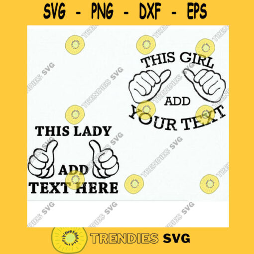This Girl Thumbs SVG File This Lady Thumbs SVG File. This Girl This Lady Dxf Svg Png Eps Vector Cut files. This Girl Vector Clip art