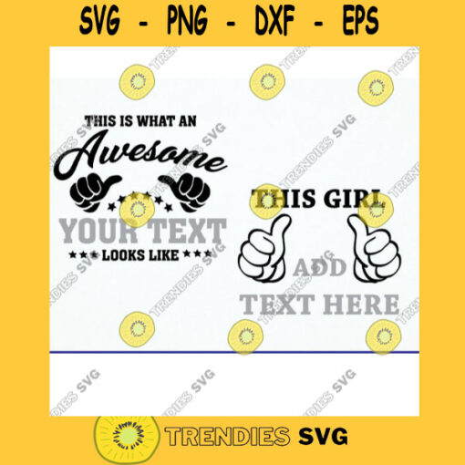 This girl thumbs. This is what an awesome looks like Svg Dxf Png Eps. Vinyl T shirt designs for Cameo or Cricut