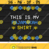 This is My Pajamakah Shirt svgHanukkah PajamasChanukahDigital downloadPrintCut filesSublimation Design 458