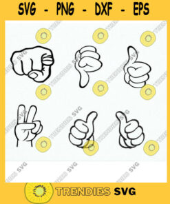 Thumbs SVG File. Hand Signs Svg. Thumbs Dxf. Hand Signs clip art. Thumbs Dxf Png Eps Pdf. Hand Signs Cut files. Thumbs up peace like