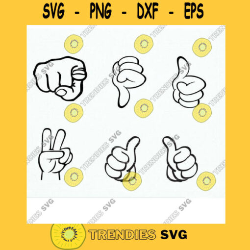 Thumbs SVG File. Hand Signs Svg. Thumbs Dxf. Hand Signs clip art. Thumbs Dxf Png Eps Pdf. Hand Signs Cut files. Thumbs up peace like