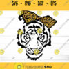 Tiger Svg Leopard Print Svg Tiger Bow Svg Tiger King Svg Tiger Png and Svg Files for Cricut Silhouette Files