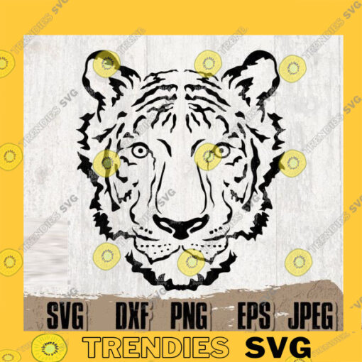 Tiger svg 6 Tiger Instant Download Tiger Shirt svg Animal svg Tiger Cutting File Tiger Clipart Tiger Cutfile Tiger Head svgTiger png copy