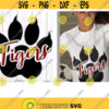 Tigers Cheer Svg Files For Cricut Cheerleader Svg Megaphone Svg Tigers Svg Pom Poms Svg Tiger Pride Svg Cheer Clipart Iron On .jpg
