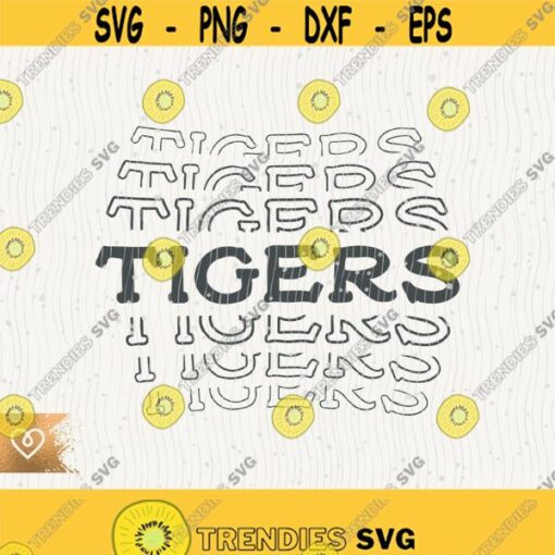 Tigers School Spirit Svg Tiger Pride Cheer Football Team Png Volleyball Tigers Mascot Cut File Cricut Instant Download Svg T Shirt Design Design 591