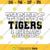 Tigers Svg Go Tigers Svg Tigers Svg Cut File Sports Team Svg Tigers Mascot Svg Tigers Pride Svg Tigers Typography Svg Design 430