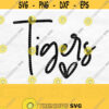 Tigers Svg Tigers Png Tigers Cut File Digital Download Design 817