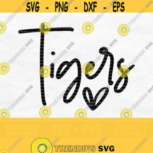 Tigers Svg Tigers Png Tigers Cut File Digital Download Design 817