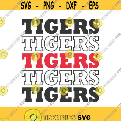 Tigers svg fan svg tigers team svg football team svg png dxf Cutting files Cricut Funny Cute svg designs print for t shirt football Design 424
