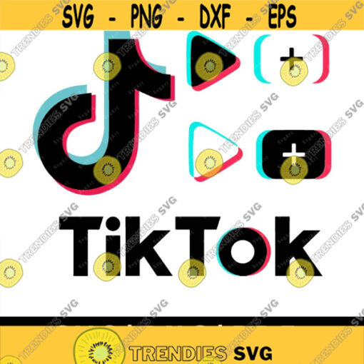 Tiktok Bundle SVG PNG PDF Cricut Silhouette Cricut svg Silhouette svg Social media Svg Tiktok Queen Svg Design 1979