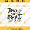 Tipsy and Bright svg Christmas wine saying svg dfx jpg png Wine Glass Saying funny svg files for Cricut Design 740