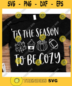 Tis the season to be cozy svgHello Fall shirt svgFall svg DesignsFall svg shirtAutumn svgPumpkins svgFall Silhouette or Cricut