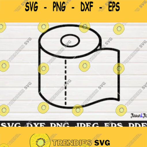 Toilet Paper SVG Toilet Paper ClipartToilet paper svg 2020 circut cut filesDigital DownloadPrintable T shirt Vector SilhouetteBathroom