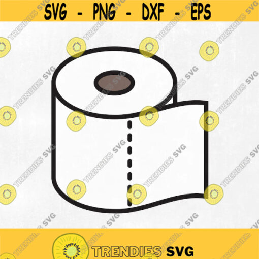 Toilet Paper SVG Toilet Paper Roll Clipart Bathroom Cut Files Svg Eps Dxf Png AI CDR Studio3 Instant download. Design 98