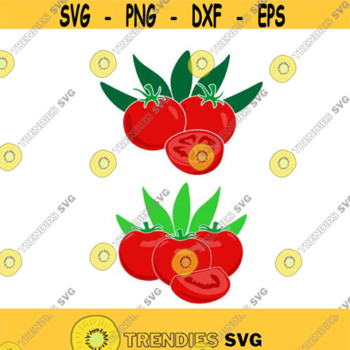 Tomatoes Cuttable Design SVG PNG DXF eps Designs Cameo File Silhouette Design 1910