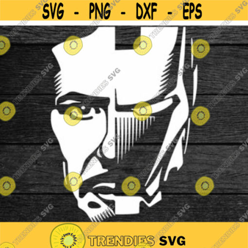 Tony Stark SVG Cutting Files Avengers Digital Clip Art Iron Man SVG Marvel Silhouette. Design 14