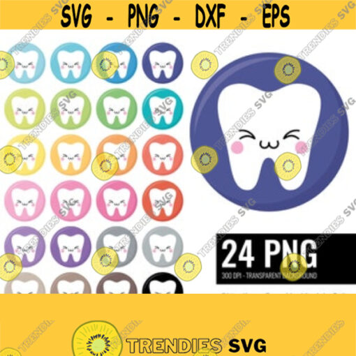 Tooth Clipart. Digital Dentist Appointment Reminder Clip Art Dental Care Icons Hygiene Planner Printable Stickers. Tooth Fairy Bag PNG Design 376