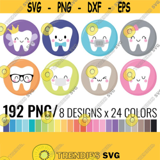 Tooth Clipart. Digital Dentist Appointment Reminder Clip Art Dental Care Icons Hygiene Planner Printable Stickers. Tooth Fairy Bag PNG Design 790