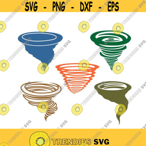 Tornado Hurricane Cuttable Design SVG PNG DXF eps Designs Cameo File Silhouette Design 620