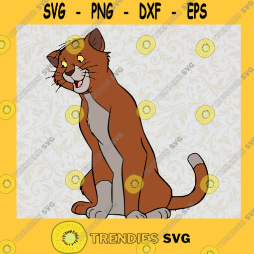 Toulouse Cat Svg The Aristocats Svg Disney Cat Svg Cartoon Svg Gift For Kid