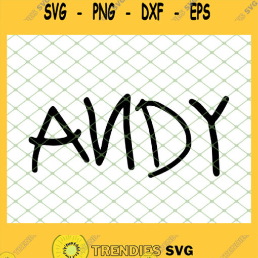 Toy Story Andy SVG PNG DXF EPS 1