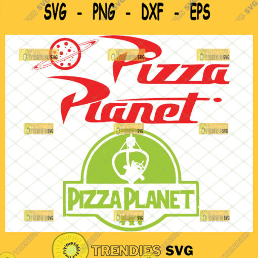 Toy Story Pizza Planet Svg 1