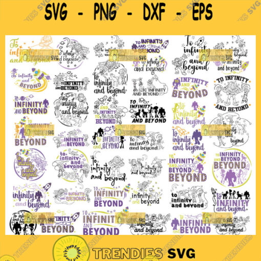 Toy Story To Infinity And Beyond Svg Bundle Disney 1