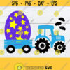Tractor Pulling an Egg Tractor With An Egg Cute Easter svg Easter svg Easter Tractor svg Easter Decor svg Printable File Iron On Design 485
