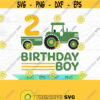 Tractor SVG Farm Tractor theme birthday party shirt Plow and Play Birthday Farming Party Wagon John Deere Green Birthday Boy Design 41