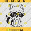 Trash Panda Cute Raccoon SVG PNG EPS File For Cricut Silhouette Cut Files Vector Digital File