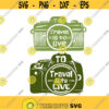 Travel is to live Camera photography Cuttable Design SVG PNG DXF eps Designs Cameo File Silhouette Design 1200