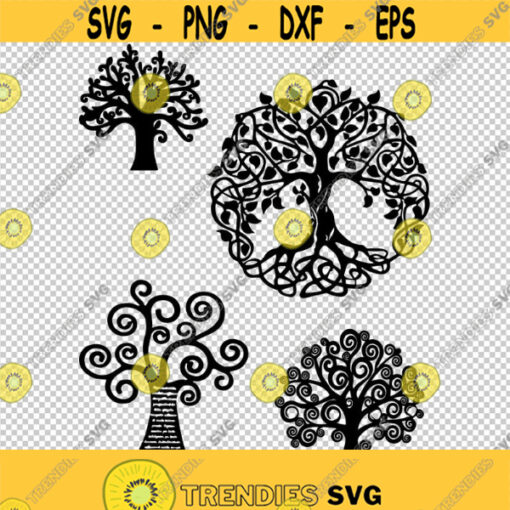 Tree Of Life SVG PNG EPS File For Cricut Silhouette Cut Files Vector Digital File