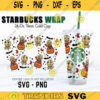 Trick Or Treat Sam Starbucks Cup svg Pumpkin svg Full Wrap for Starbucks Venti Cold Cup Halloween Starbuck SVG Files for Cricut Download 22