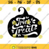 Trick or Treat SVG Halloween svg file Trick or Treat Clipart SVG SVG Files for Cricut Silhouette