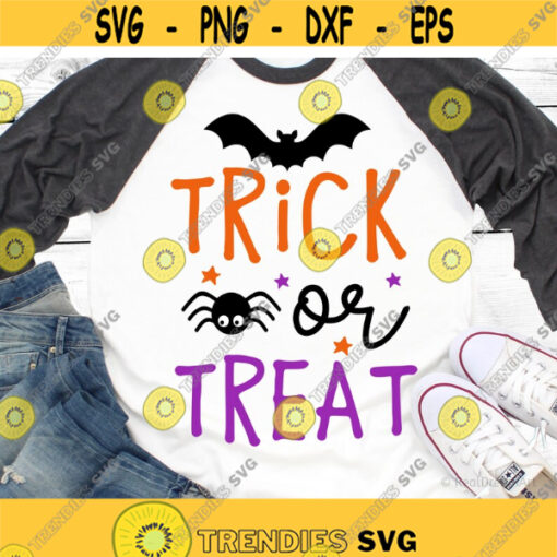 Trick or Treat Svg Kids Halloween Svg Candy Corn Halloween Costume Svg Trick or Treat Bag Halloween Shirt Svg File for Cricut Png