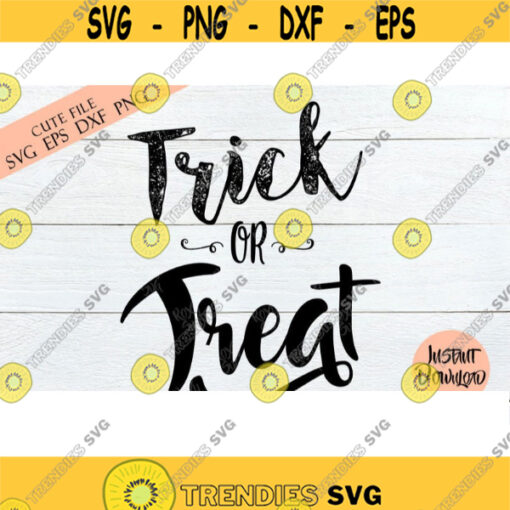 Trick or Treat svg Halloween svg fall svg svg files for cricut