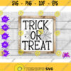 Trick or treat Halloween cut files Spooky season decor Spider web svg Halloween party decoration Funny Halloween quote Kids Halloween gift Design 463