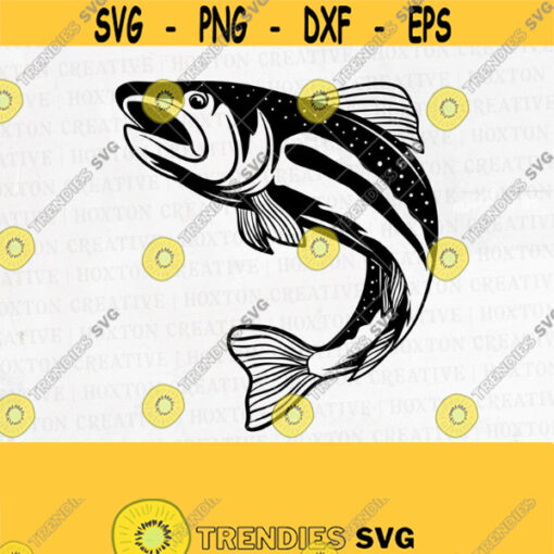 Trout Fish svg File Trout Fishing Svg Angling Svg Fly fishing Svg Fishing Svg Lake Fishing Svg Cutting FilesDesign 686