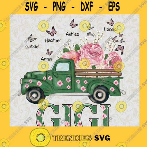 Truck Gigi Svg American Nana Svg Mothers Day Svg Best Nana Ever Svg