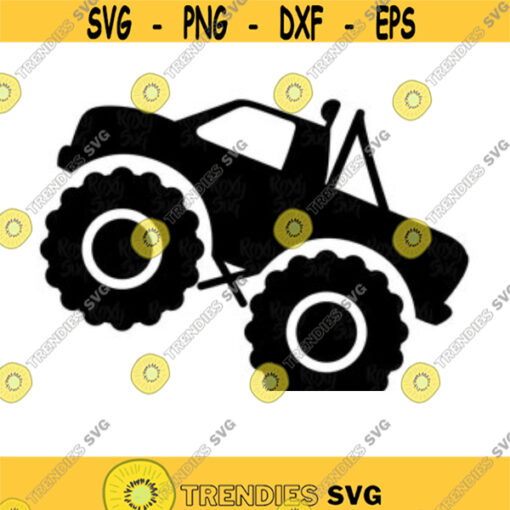 Truck SVG Monster Truck svg Truck Clipart Monster truck SVG Files For Cricut Monster truck PNG Monster Truck Silhouette