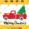 Truck With Christmas Tree SVGRed truck Tree SVGChristmas Tree svg FilesTruck With Tree eps dxf pngpdfMerry christmas truck tree svg