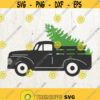 Truck tree svg christmas tree svg Truck svg christmas svg vintage Truck svg Pickup Truck svg christmas sign Design 114