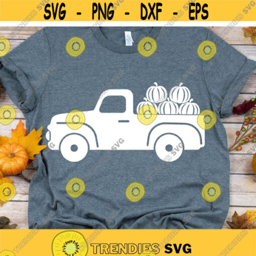 Truck with Pumpkins Svg Thanksgiving Truck Svg Buffalo Plaid Truck Svg Red Truck Svg Happy Harvest Svg Cut File for Cricut Png