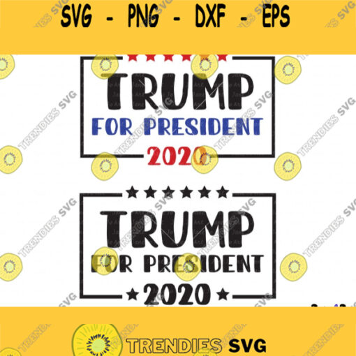 Trump 2020 SVG Trump Clipart Make America Great Again SVG Election 2020 svg Cricut Digital Downloads Silhouette designs Impeach This