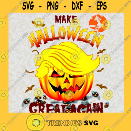 Trumpkin Make Halloween Great Again PNG Halloween Shirt PNG Pumpkin Trump Halloween